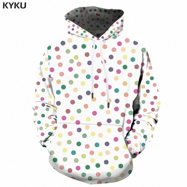 KYKU Christmas Hoodies Men Sweatshirt Red Hip Hop 3d Print Hoodie Xmas Snowflake Sweatshirt Pullover Hooded Funny Mens Clothing